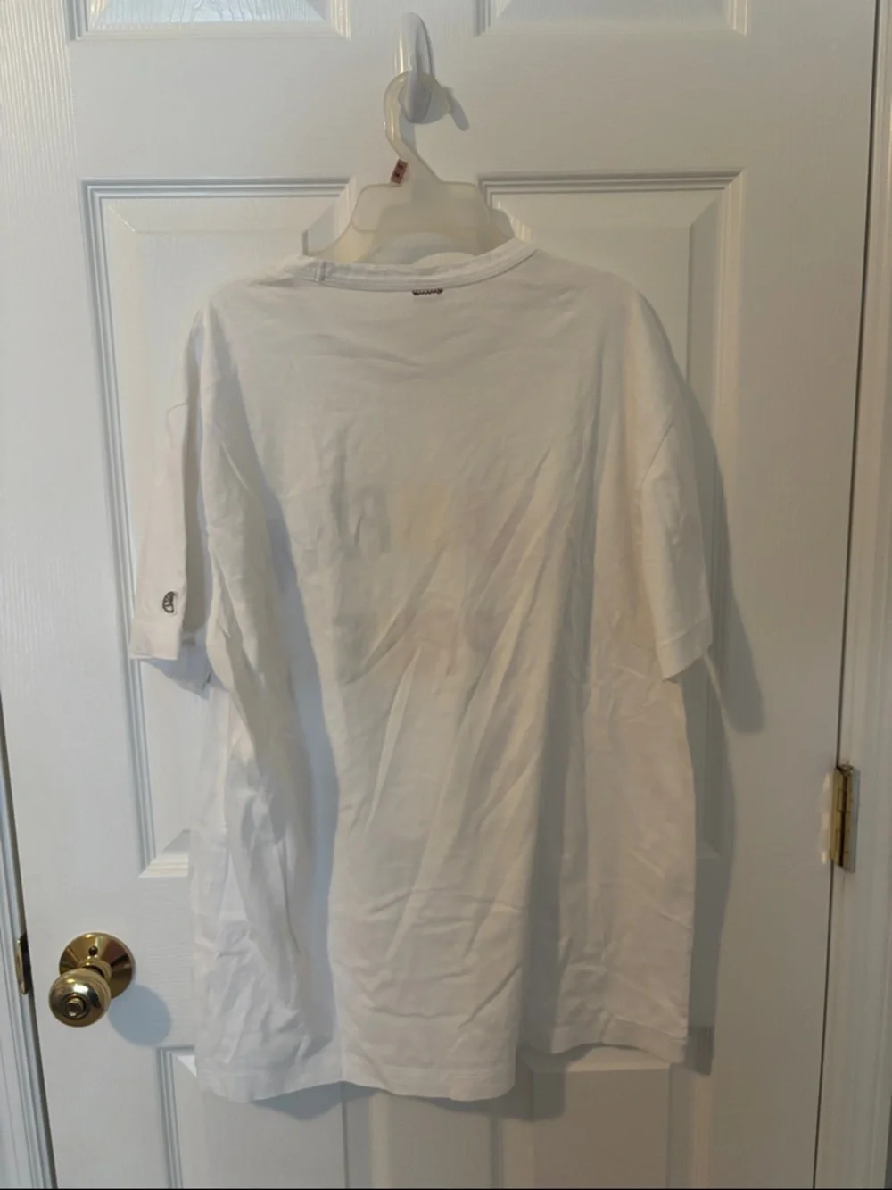 Champion White Tee with Rainbow CHAMPION PRIDE Logo - Picture 4 of 5